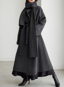 Elegant Chunky Oversize Woolen Winter Coats