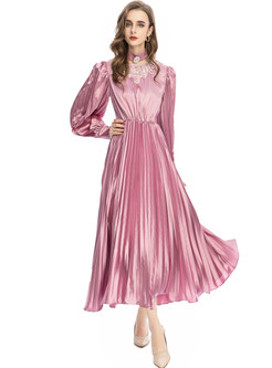 Elegant Topshop Velvet Big Hem Midi Dresses