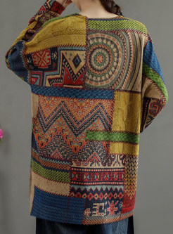 Pretty Intarsia Slouchy Sweaters For Women