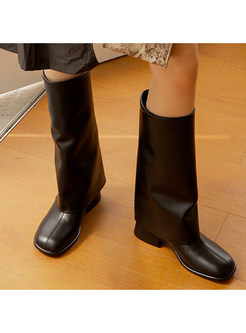 Women's Wide Calf Knee High Boots