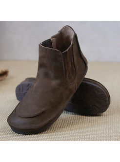 Relaxed Wear-Resistant Platform Boots Womens