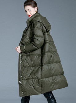 Hot Full Zip Mid-Gauge Puffer Coats Women