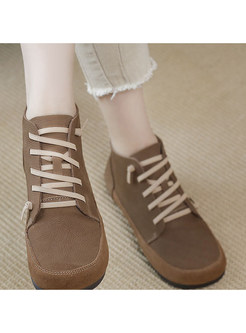New Look Genuine Leather Winter Boots Womens