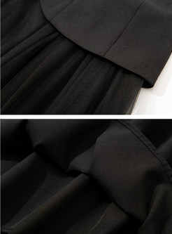 Dreamy Gathered Waist Flowy Swing Tulle Skirts For Women
