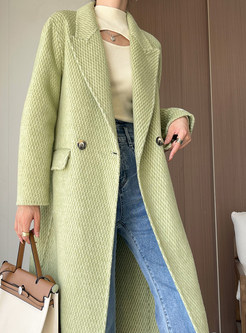 Glamorous Large Lapels Boxy Chunky Womens Coats