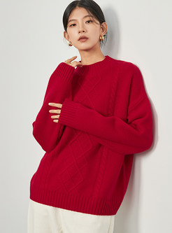 Women's Crewneck Plus Size Sweaters
