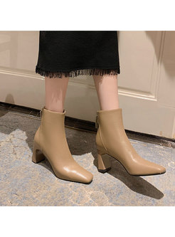 Women's Pointed Toe Heels Boots