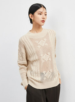 Women's Long Sleeve Pullover Sweater