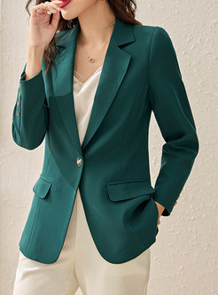 Women's Slim Blazer Coat