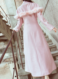 Classy Woolen Fur-Trimmed Womens Coats