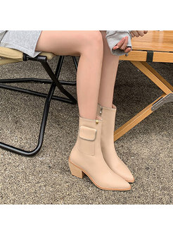 Women's Pointed Toe Ankle Boots