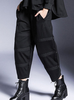 Oversize Thickened Relaxed Harem Pants For Women
