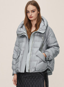 Casual Hooded Chunky Puffer Jackets For Women