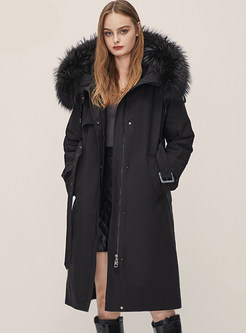 Dreamy Single-Breasted Down Parka For Women
