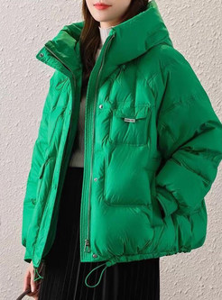 Hooded Exclusive Warm Puffer Jackets Womens