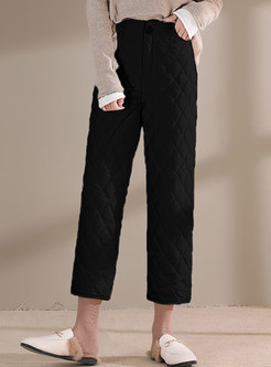Quality High Waisted Thickened Pencil Pant Women
