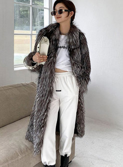 Exclusive Fluffy Faux Leather Coats For Women