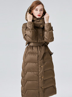 Women's Classic-Fit Hooded Full Zip Pretty Puffer Coats
