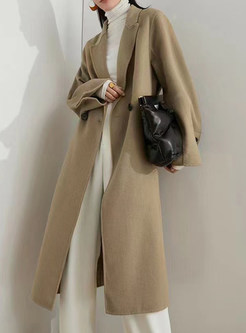 Women's Classic Wool Long Coat
