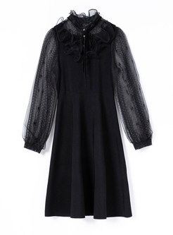 Chicwish Distored Selvedge Little Black Dresses