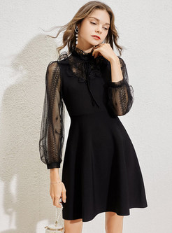 Chicwish Distored Selvedge Little Black Dresses