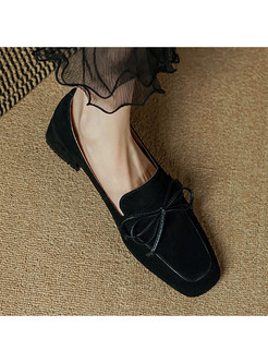 Elegant Lace-Up Fastening Slip-On Style Women Shoes