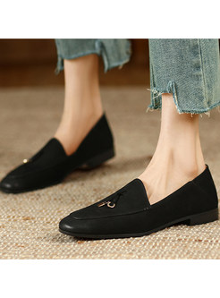 Casual Round Toe Deep-Front Women Shoes