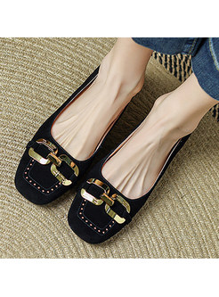 Comfortable Slip-On Style Flat Shoes For Women