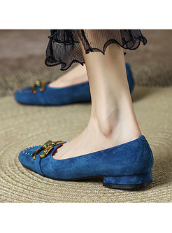 Comfortable Slip-On Style Flat Shoes For Women
