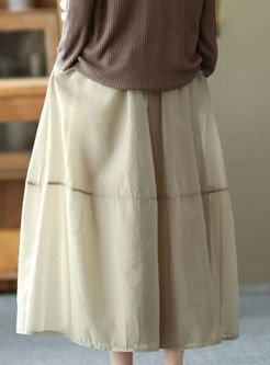 Gentle Organza Midi Skirts For Women