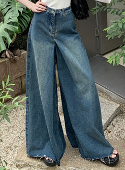 Vintage Burrs Baggy Jeans Womens