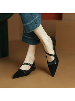 Pretty Pointed Toe Flat Shoes For Women