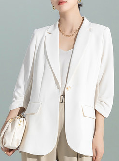 Quality Solid Blazers For Women 