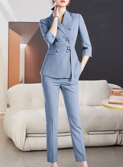 Thin Summer Dress Pant Suits For Women