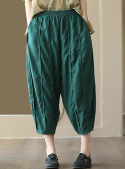 Summer Ankle-Tied Pants For Women