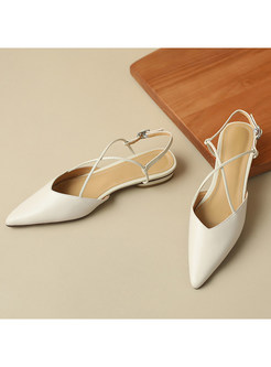 Fashion Pointed Toe Flat Shoes For Women