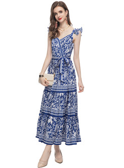 Ethnic Summer Printed Cami Dresses