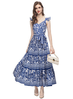 Ethnic Summer Printed Cami Dresses