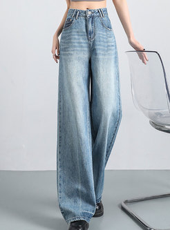 Classic High Waisted Jeans For Women