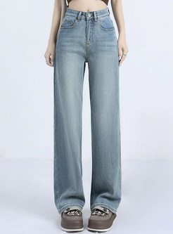 Fashion High Waist Jean Pants For Women