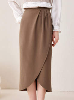 Office Tulip Hem Tight Skirts