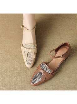 New Bow Block Heels Sandals For Women