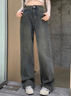 Vintage High Waisted Baggy Jeans