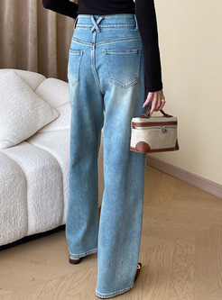 Hot High Waisted Baggy Jeans For Women