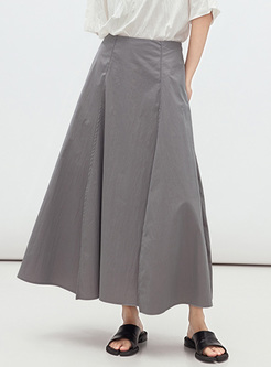 Commuter High Waisted Pleated Maxi Skirts