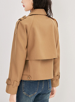 Commuter Cropped Trench Coat Women
