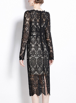 Pretty Sheer Water Soluble Lace Dresses
