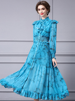 New Printed Distored Selvedge Dresses