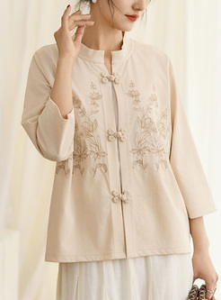 Daily Embroidered Cardigans Women
