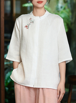 New Embroidered Women Blouses